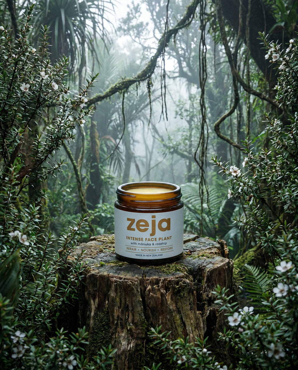 Intense Face Plant- Powered by Pure Mānuka Oil & Rosehip
