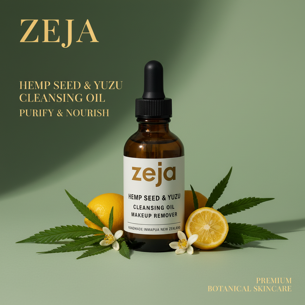 HEMP SEED & Yuzu Cleansing Oil Hero Banner