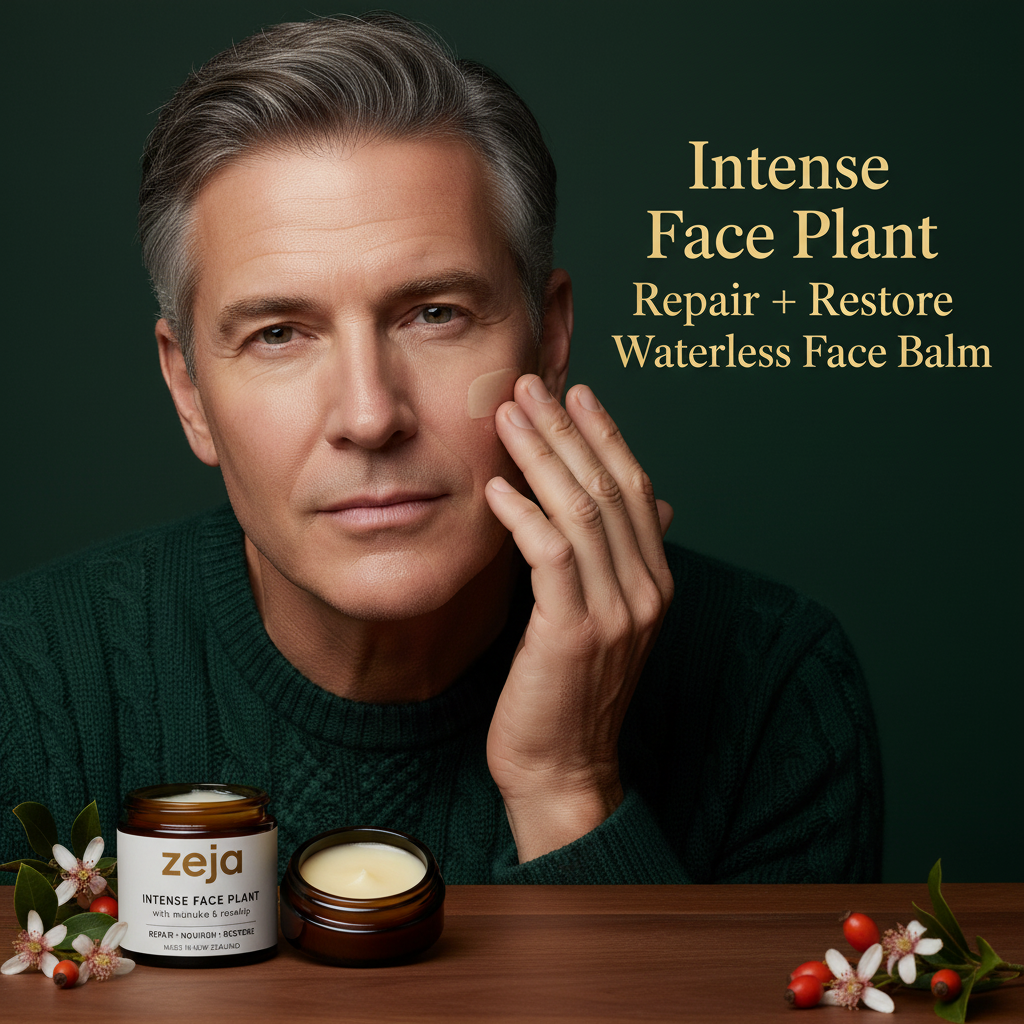 Intense Face Plant Repair + Restore Waterless Face Balm Hero Banner - Grounded Product